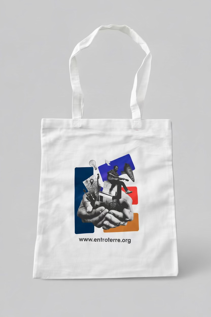 Shopper Entroterre in cotone bio
